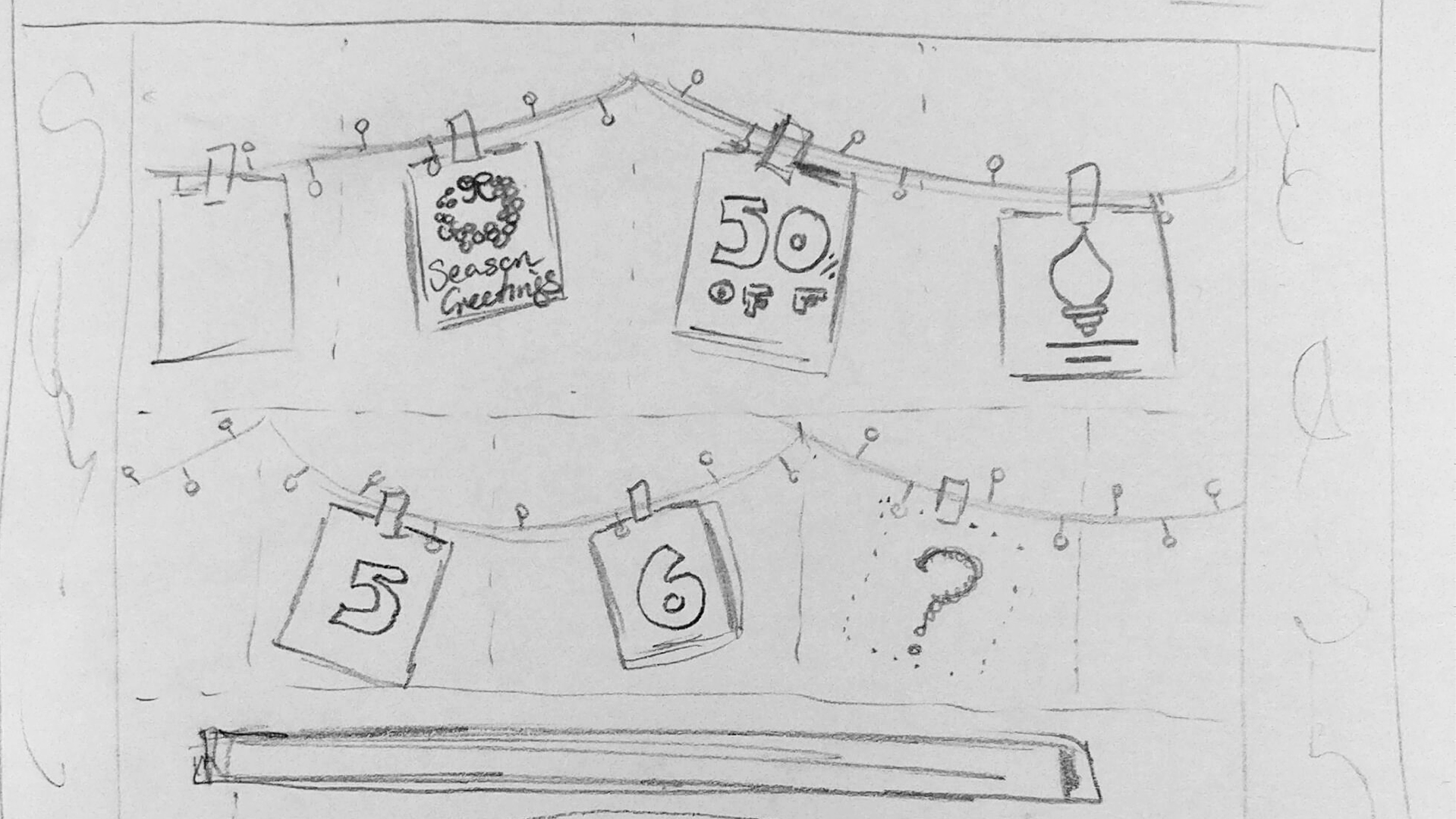 lights4fun cards-sketch