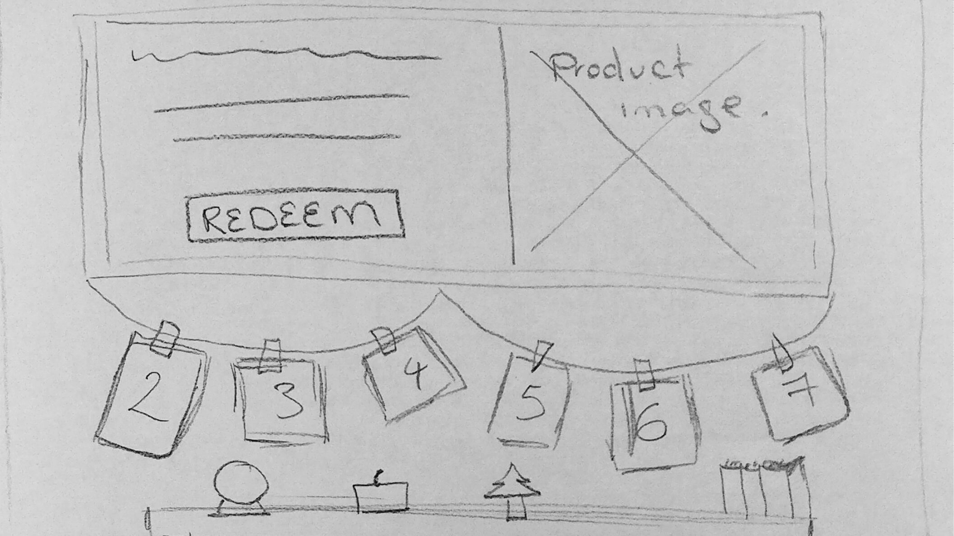 lights4fun email-wireframe-sketch